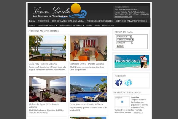 Listify theme site design template sample