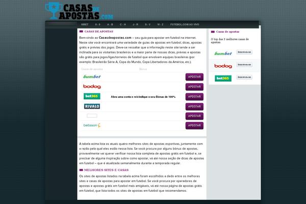 Default theme site design template sample