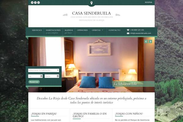 Nice Hotel theme site design template sample