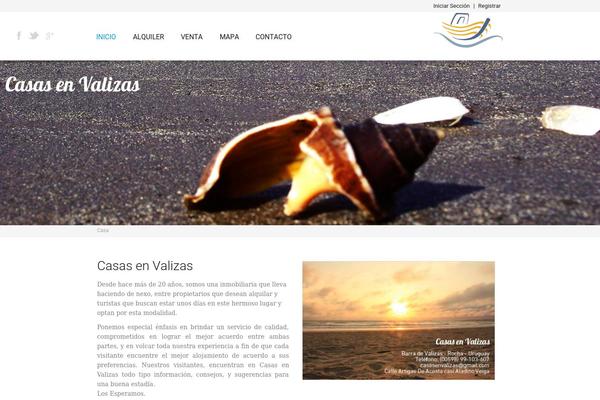 Wp Estate theme site design template sample