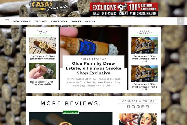 Braxton theme site design template sample