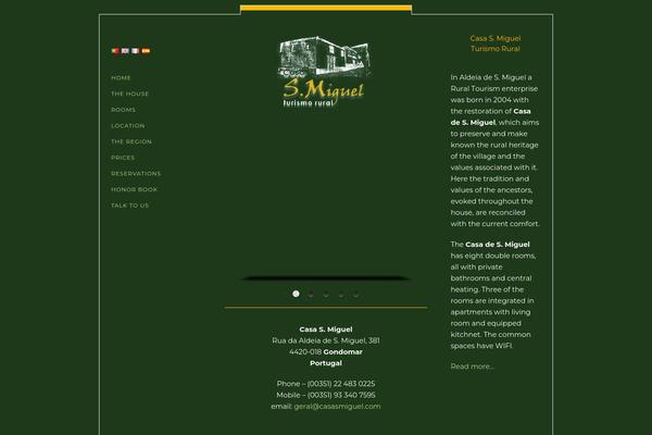 Montblanc theme site design template sample