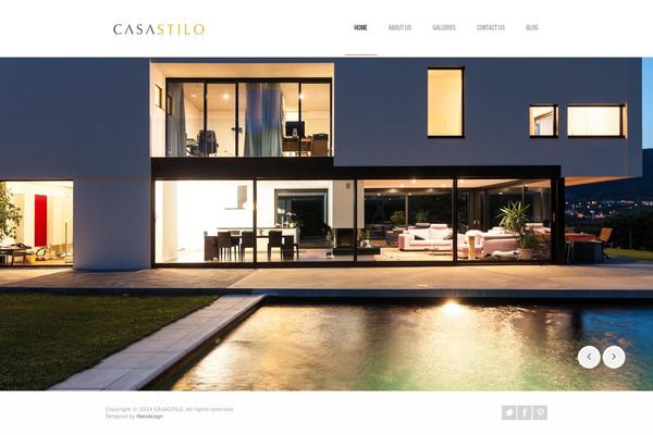 Almera theme site design template sample