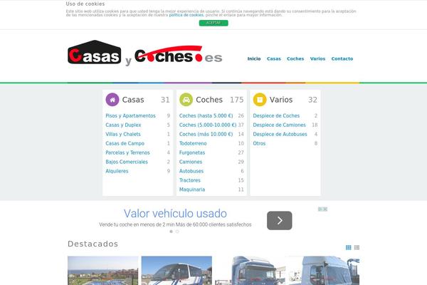 casasycoches.es site used FlatAds