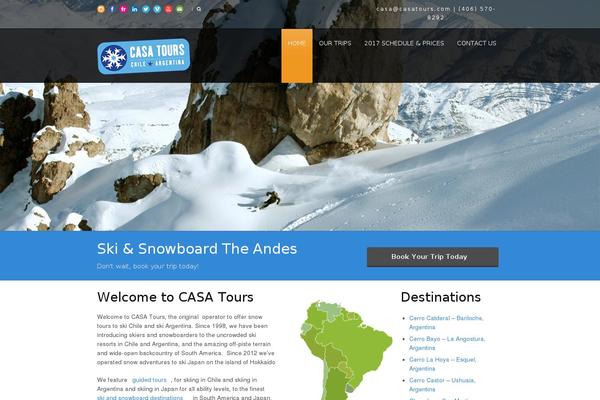 Tour Package V1.02 theme site design template sample