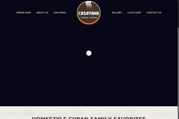 casavana.com site used Webdiner