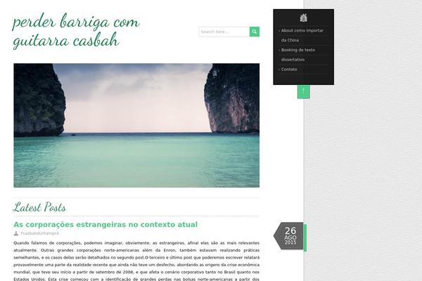 LeatherDiary theme site design template sample