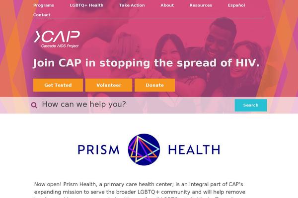 Cap theme site design template sample