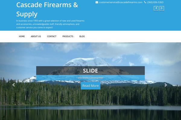 Enigma theme site design template sample