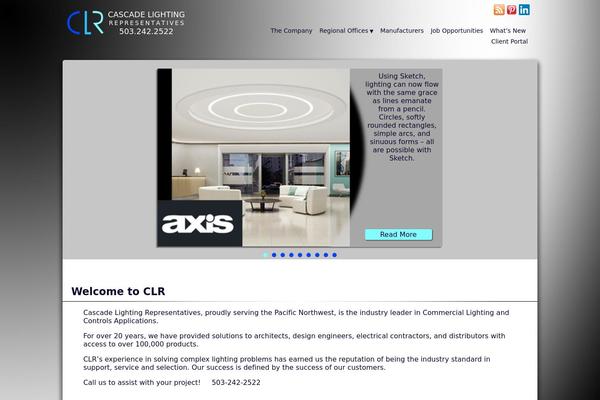 cascadelight.com site used Clr
