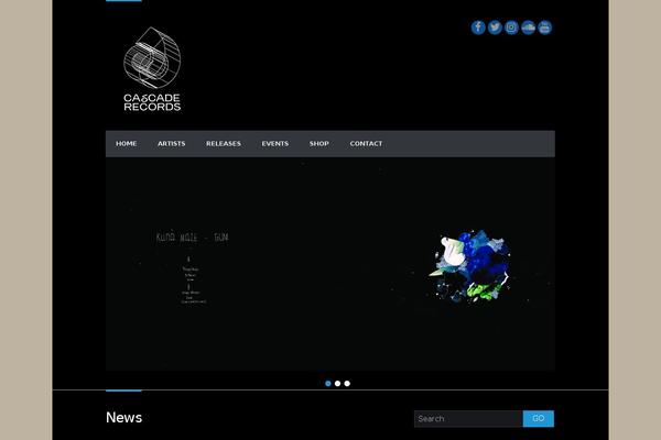Site using Socials Ignited plugin