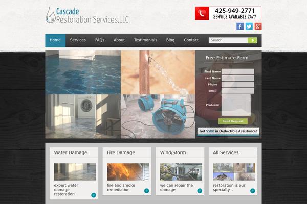 cascaderestorationservices.com site used Theme1686