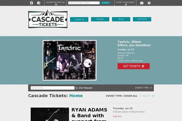 Site using Rhp-events plugin