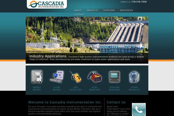cascadia-instrumentation.com site used Cascadia