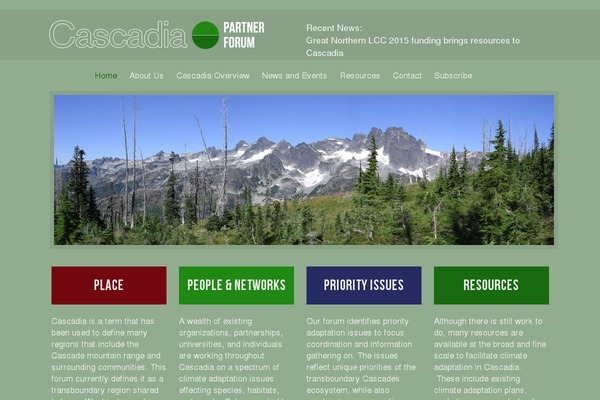 cascadiapartnerforum.org site used Cpf