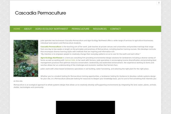 Natural theme site design template sample