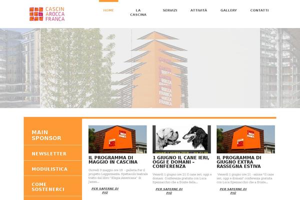 cascinaroccafranca.it site used Theme45829
