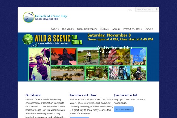 cascobay.org site used Chameleon1