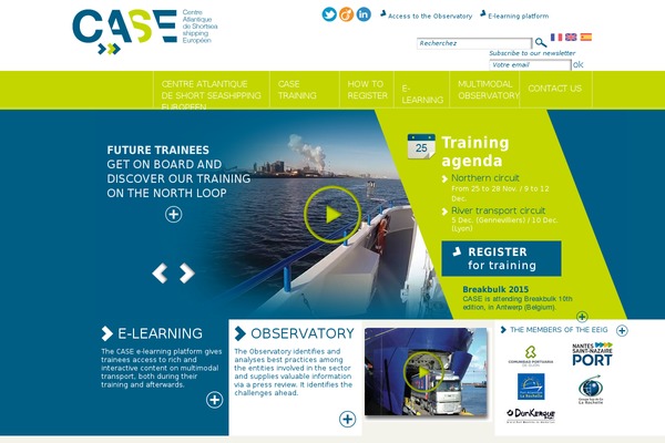 Case theme site design template sample