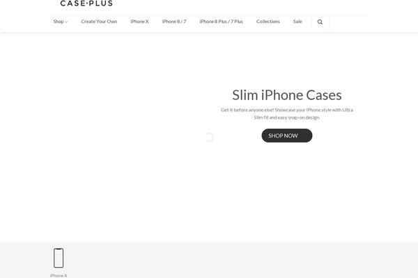 Site using WooCommerce plugin