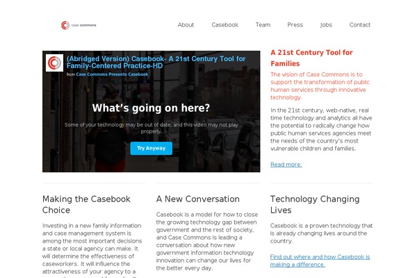 Site using Simple Responsive Slider plugin