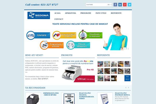 Sedona theme site design template sample