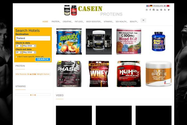 Blaszok eCommerce Theme theme site design template sample