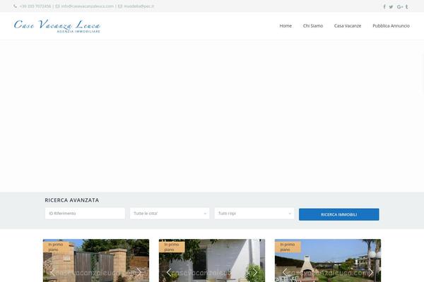 WP Residence theme site design template sample