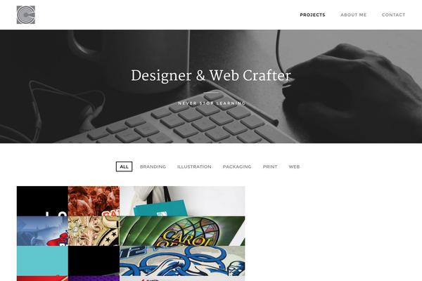 Swell theme site design template sample