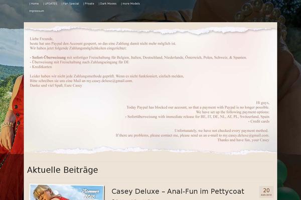 Site using Alligator Popup plugin