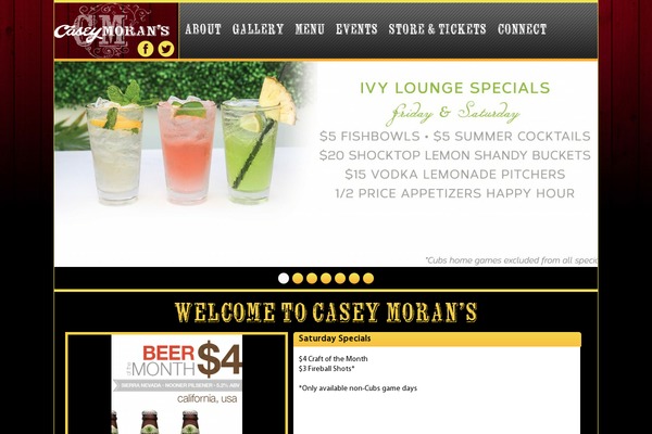 Site using Ajax Post Carousel plugin