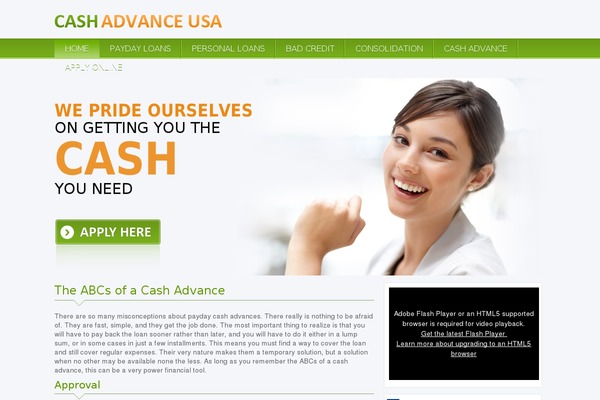 Csa theme site design template sample
