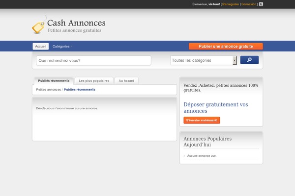 ClassiPress theme site design template sample