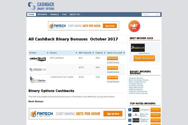 Site using Back To Top plugin