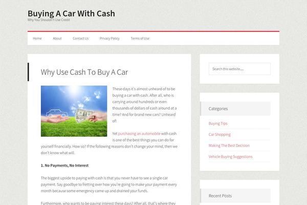 Generate Pro theme site design template sample