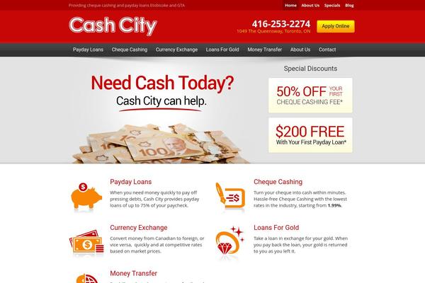Maxima theme site design template sample