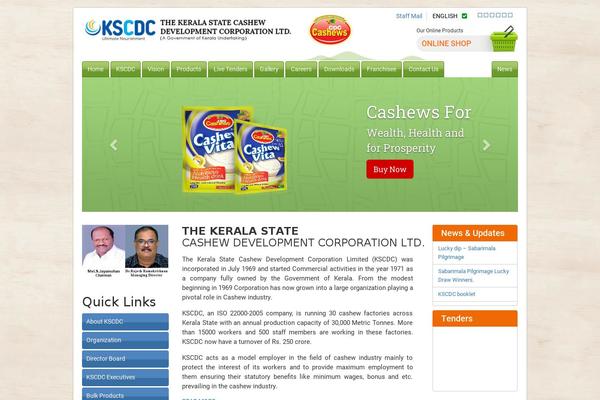 cashewcorporation.com site used Kscdc