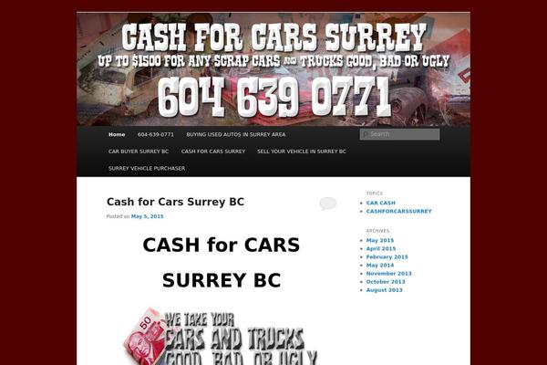 Twenty Eleven theme site design template sample