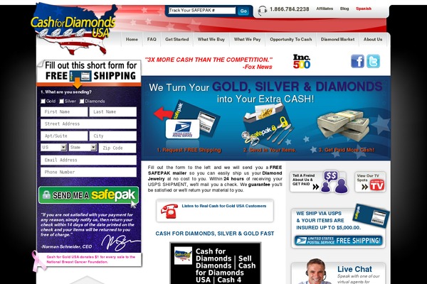 cashfordiamondsusa.com site used Epo