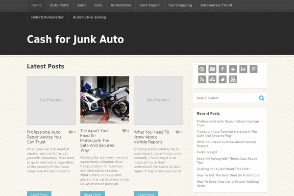 Frontier theme site design template sample