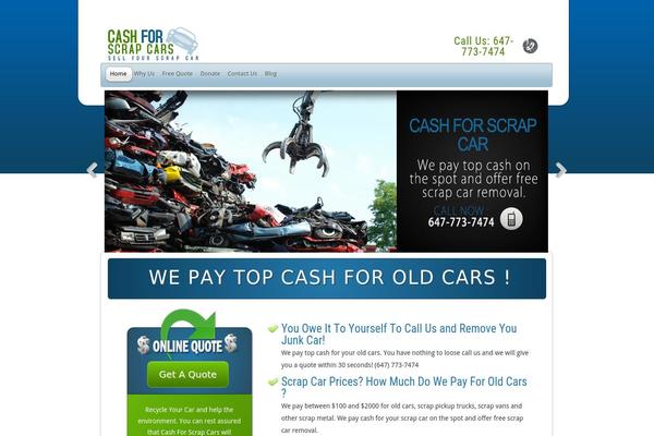 TheProfessional theme site design template sample