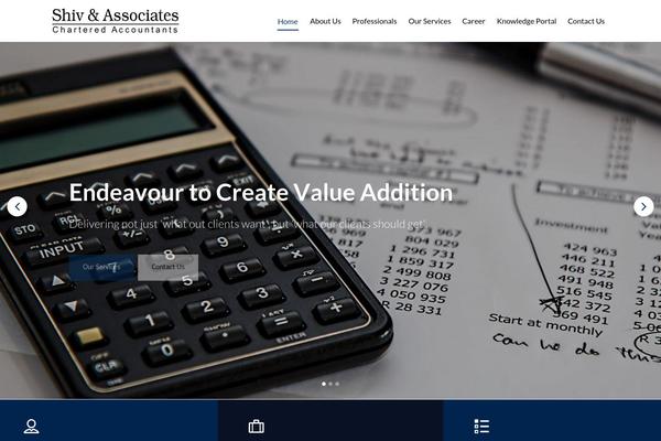 Bridge theme site design template sample