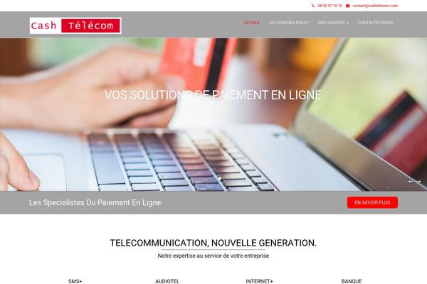 Modality theme site design template sample