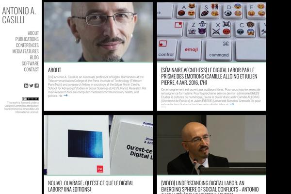 casilli.fr site used Ubergrid
