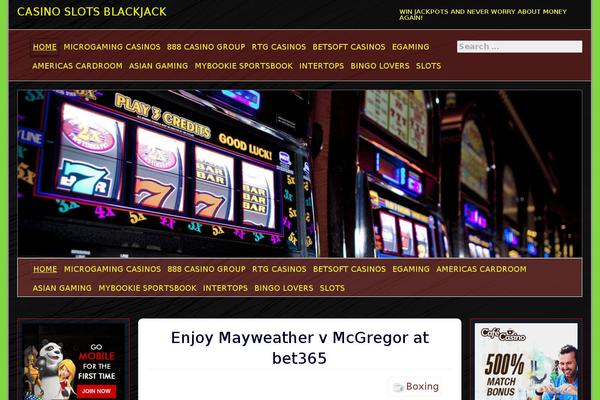 Jolene theme site design template sample