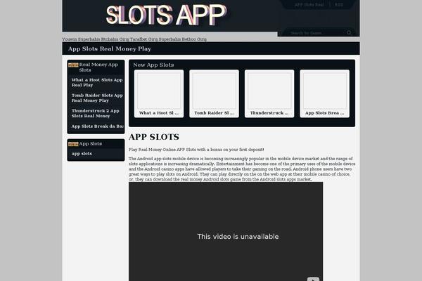 GameClub theme site design template sample