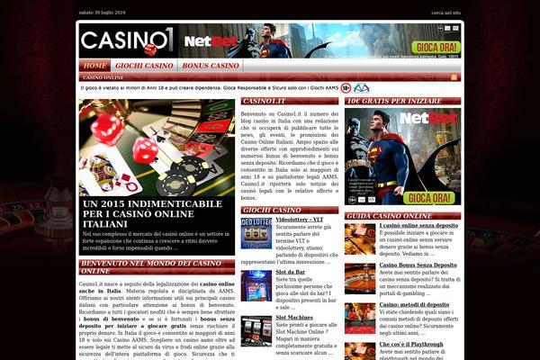 casino1.it site used Casino1