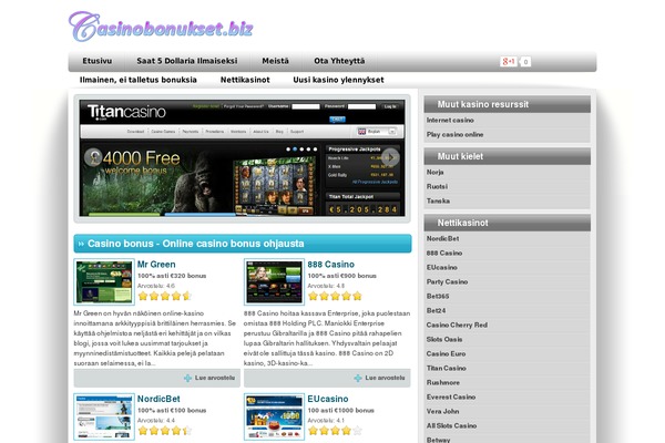 Bloom theme site design template sample