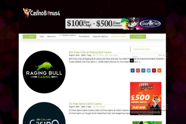 BoomBox theme site design template sample