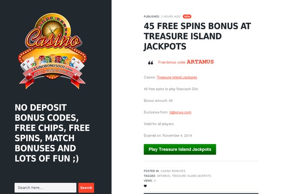 Blooog theme site design template sample